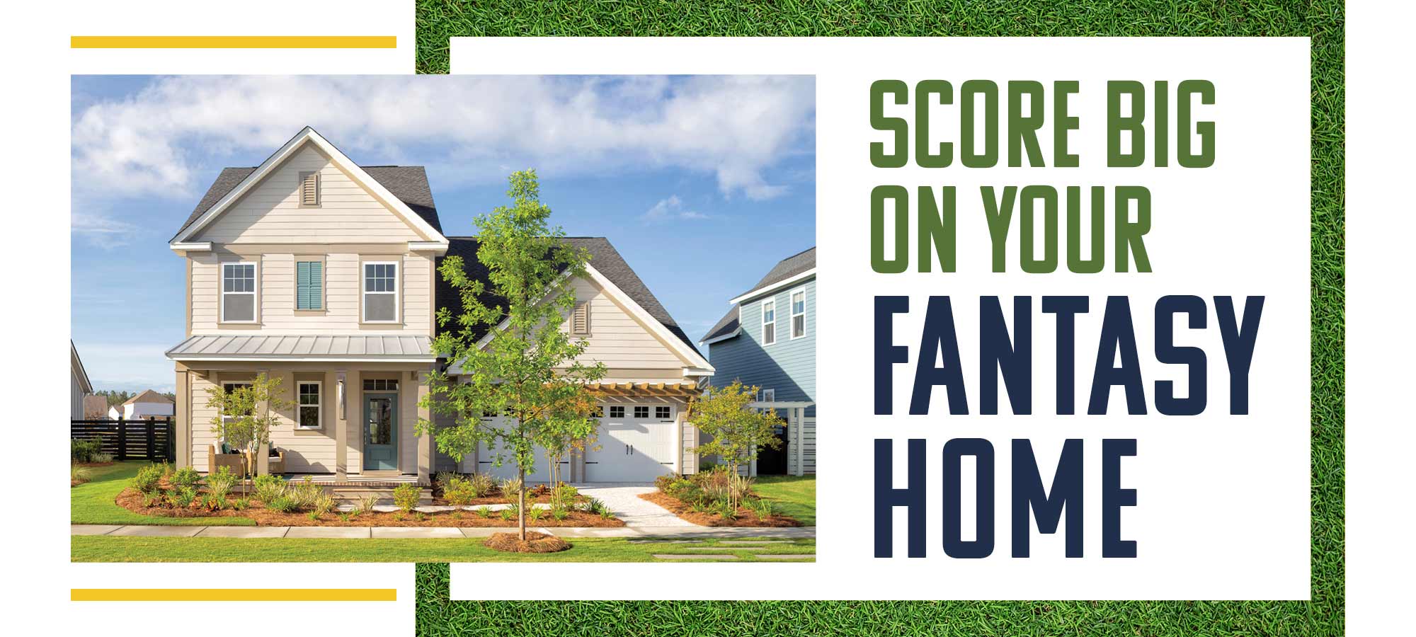 Score Big on Your Fantasy Home In Nexton - Midtown