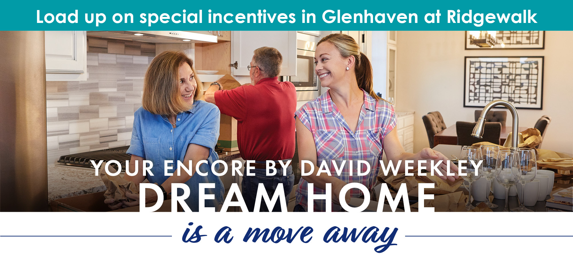 Your David Weekley Dream Home is a Move Away in Glenhaven at Ridgewalk