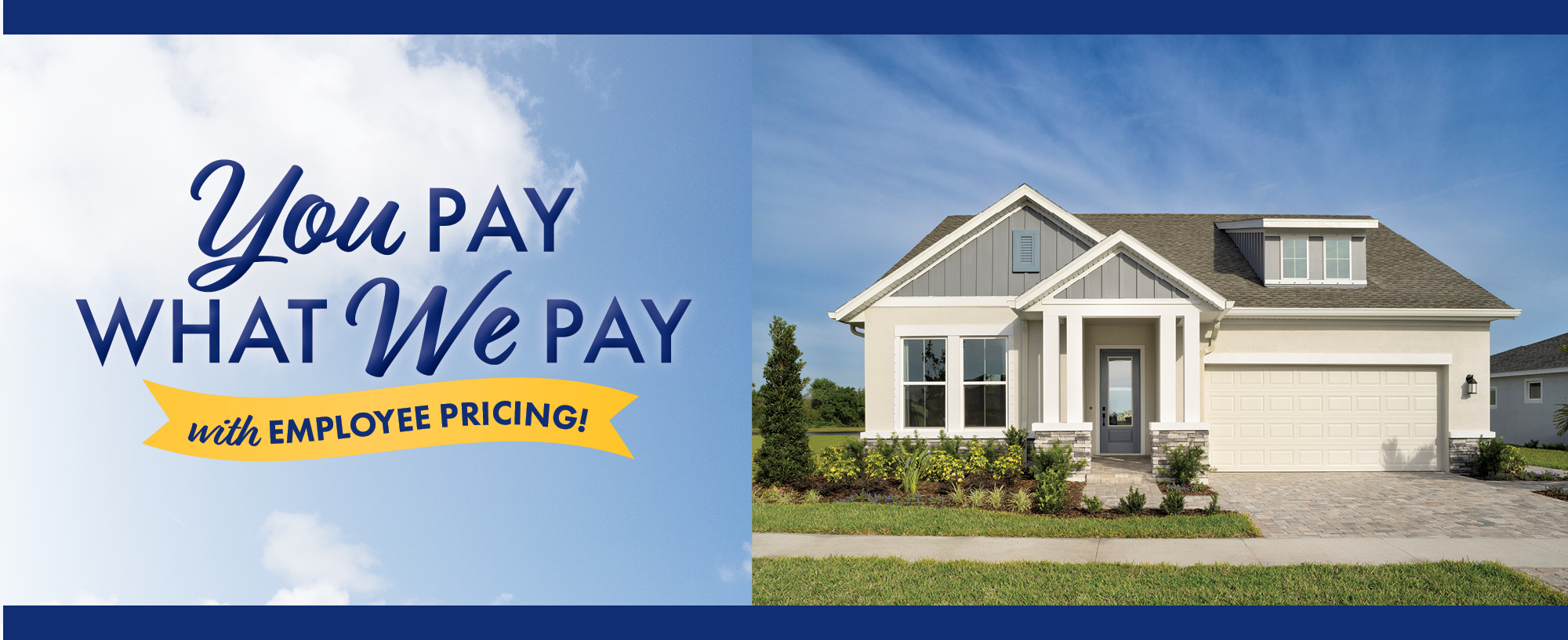 Enjoy Special Incentives on New Homes in the Tampa Area