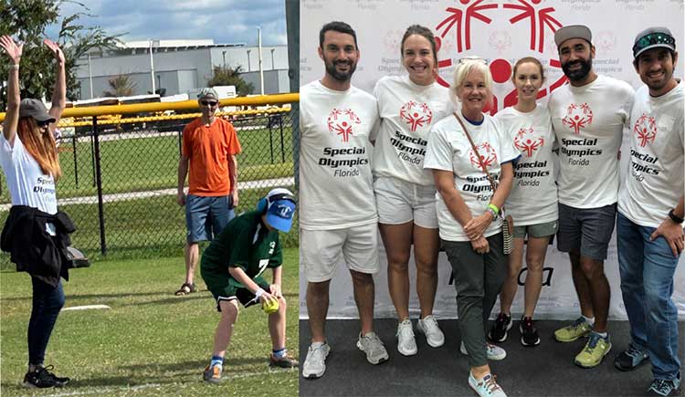 Tampa Team Members volunteered at and supported their local Special Olympics by sending messages of encouragement to the participants.