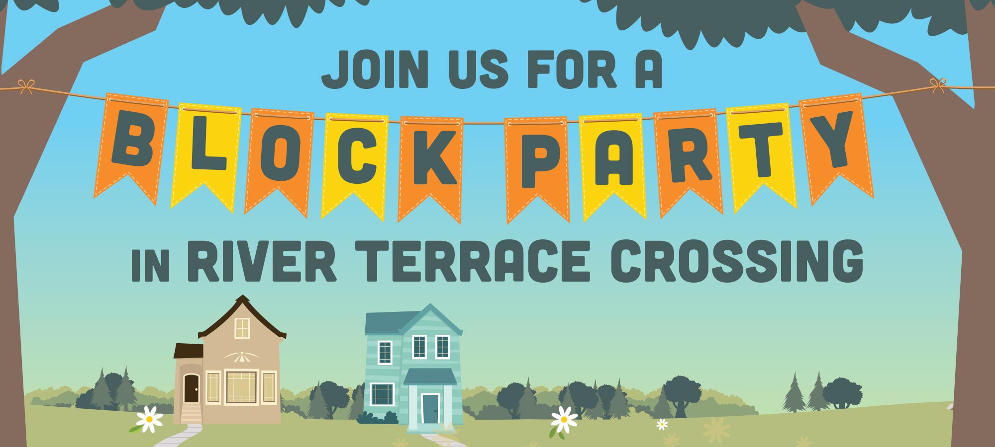 Join Us for a Block Party in River Terrace Crossing
