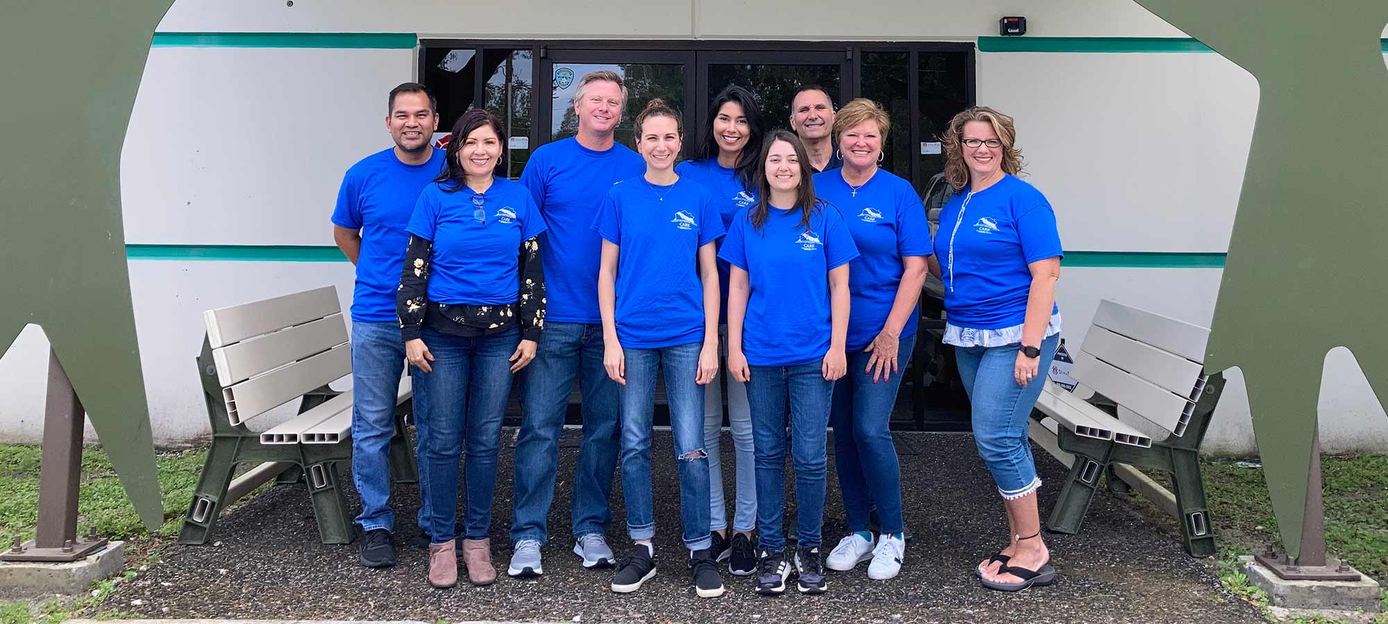 David Weekley Homes Team Members volunteering at the Houston Food Bank