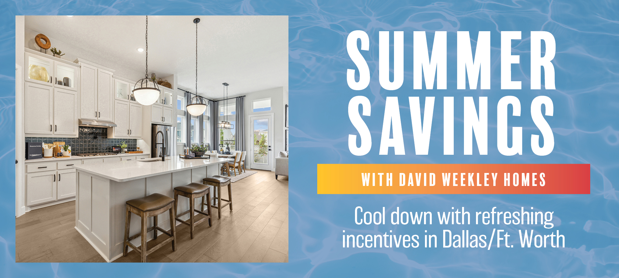 Summer Savings with David Weekley Homes in Dallas/Ft. Worth