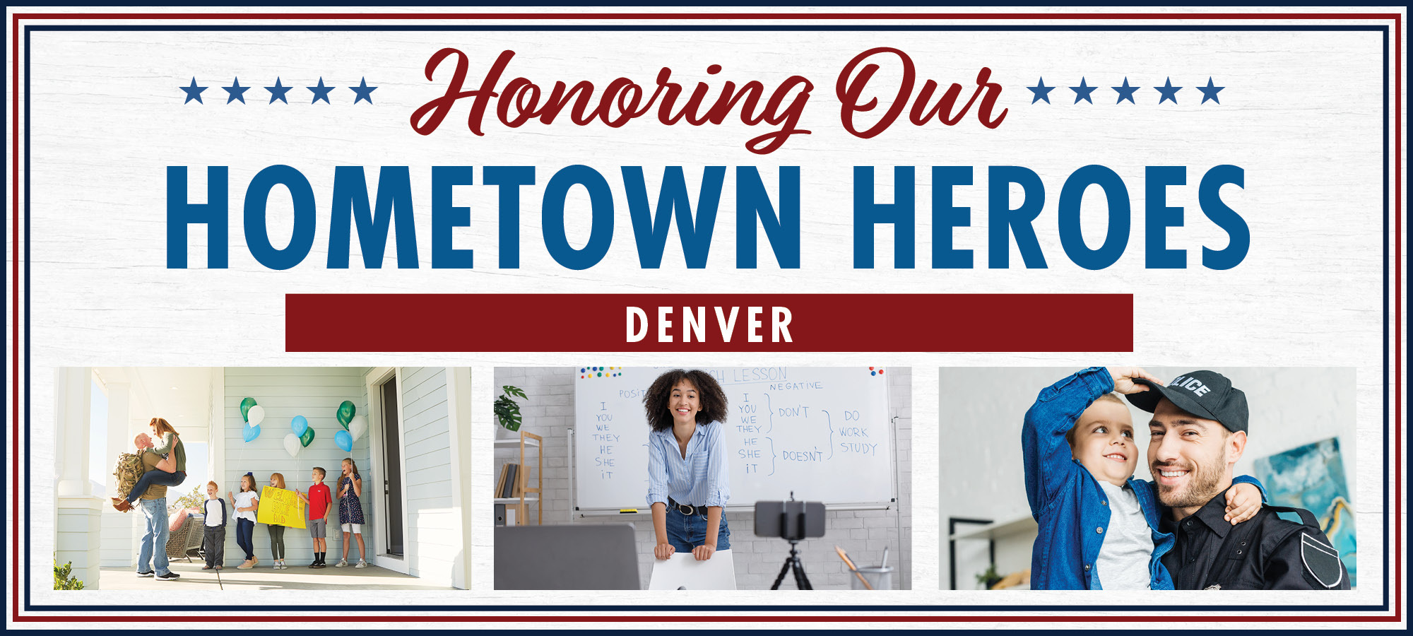 Salute to Hometown Heroes in Denver  